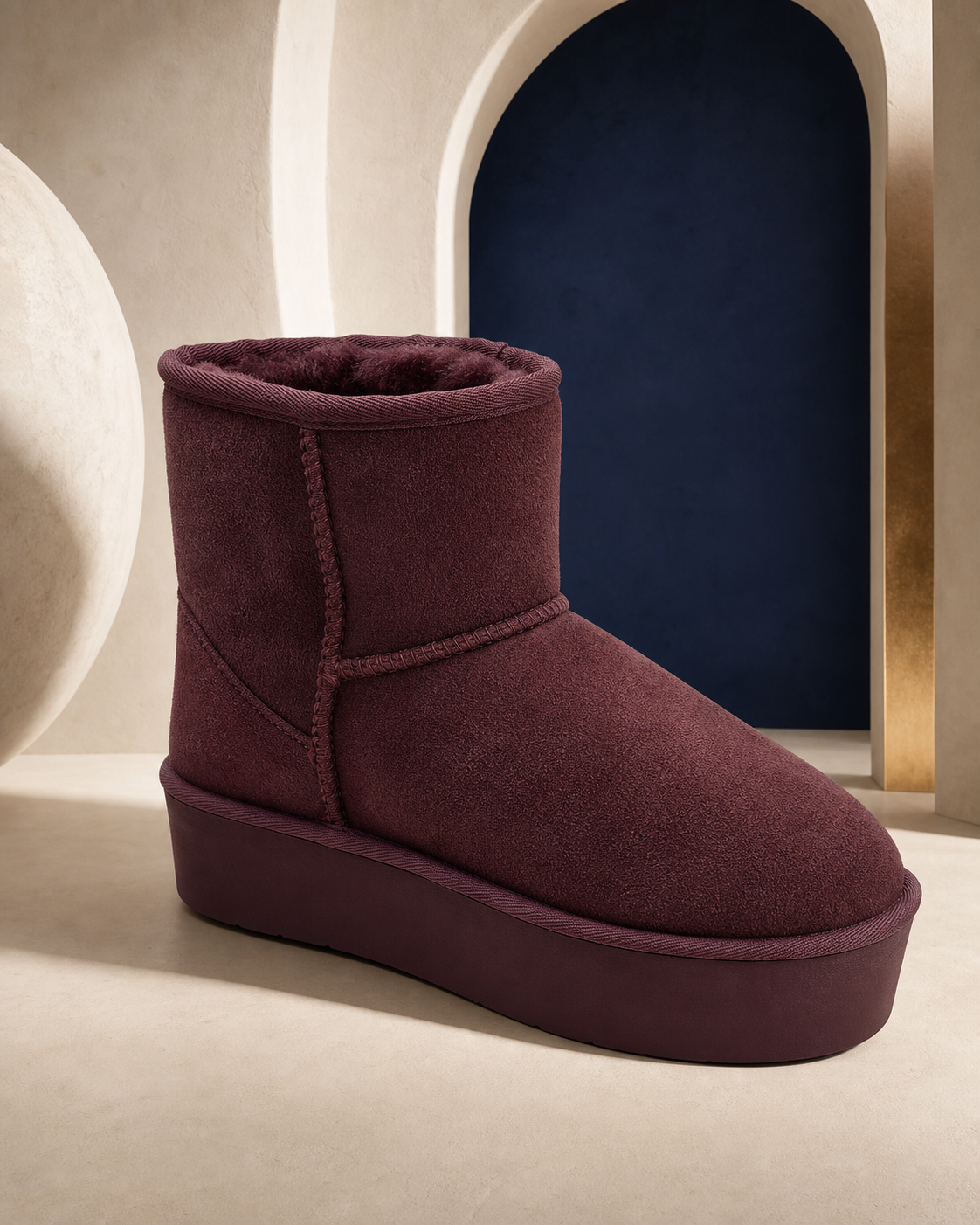 Streamlined Wedge Snow Boot